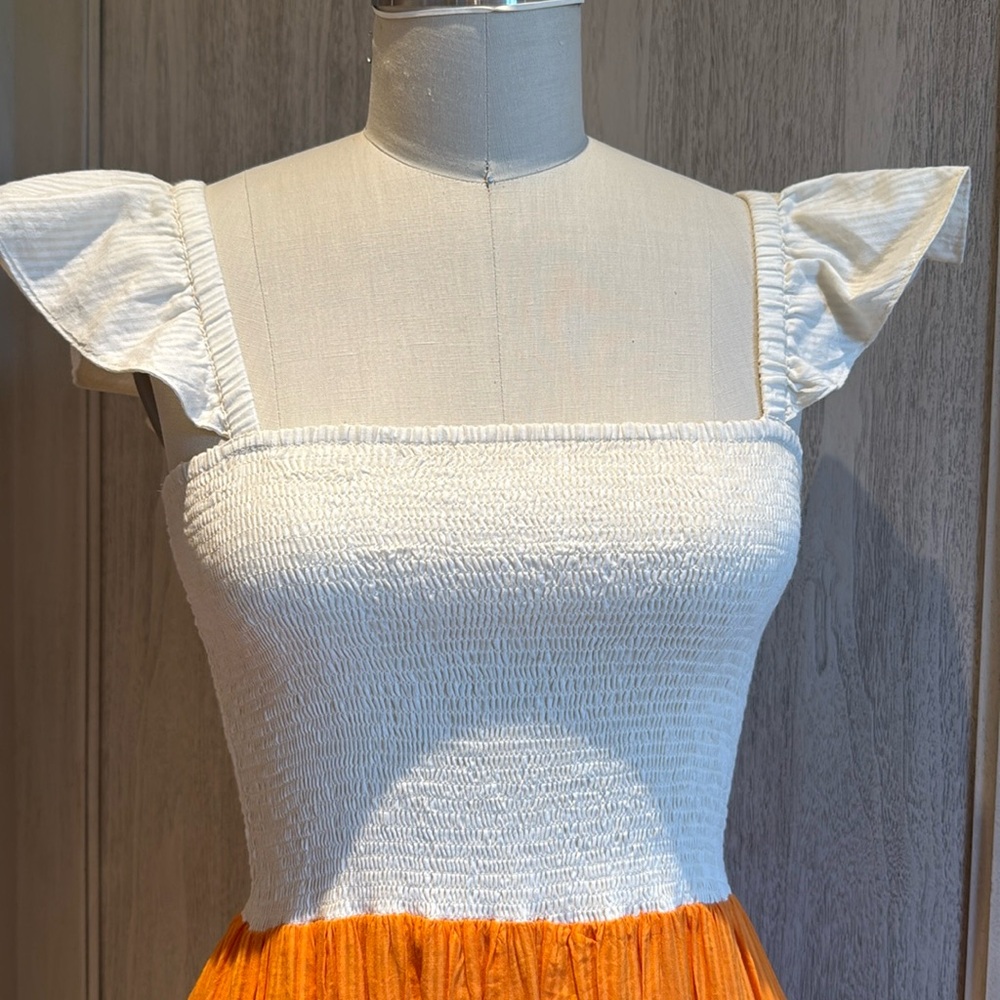 Colorful cotton summer dress Size XS/S. Like new. Long maxi sleeveless d… - Picture 7 of 16
